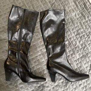*NEW* Over the Calf Black Boots - Aerosoles Risky Pizness